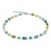 Coeur de Lion - Collana GeoCUBE Iconic Pure Verde