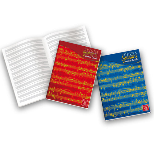 Maxiquaderno Musica 21X29,7Cm 32Fg 100Gr 12 Pentagrammi