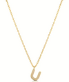 Ops Object - Collana COLOR LETTER U con smalto colorato