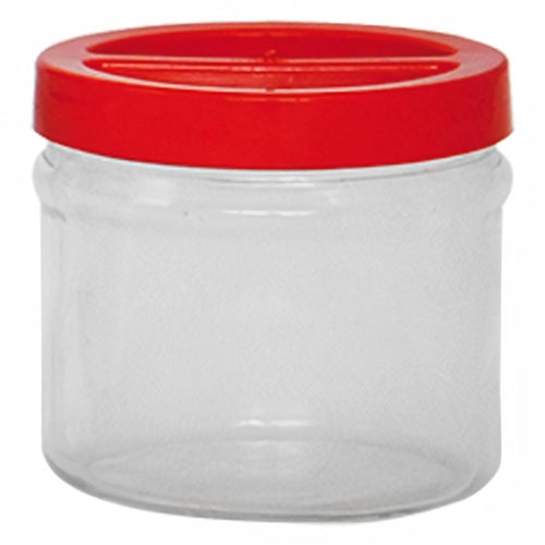Vaso in vetro con tappo chiusura a vite Ortes per conserve e alimenti