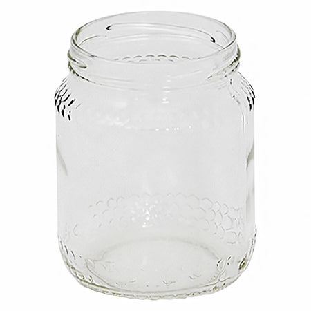 Vaso in vetro "Miele" per alimenti e conserve con imboccatura Twist Off