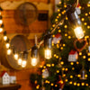 Cordoniera con 20 led da esterno per balcone e giardino decorazione nataliza 6 mt