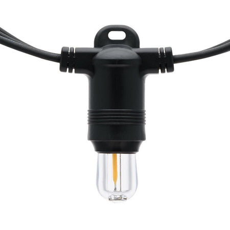 Cordoniera con 20 led da esterno per balcone e giardino decorazione nataliza 6 mt