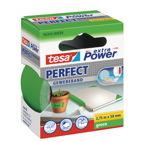 Nastro Adesivo Telato 38Mmx2,7Mt Verde 56343 Xp Perfect