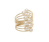Magic Wire - MAGICO anello perle bianche