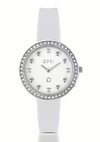 Ops Object - Orologio SILICON FINE con cinturino in silicone bianco