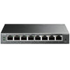 Switch 8p gigabit di cui 4p poe e tp-link metal case - TL-SG108PE