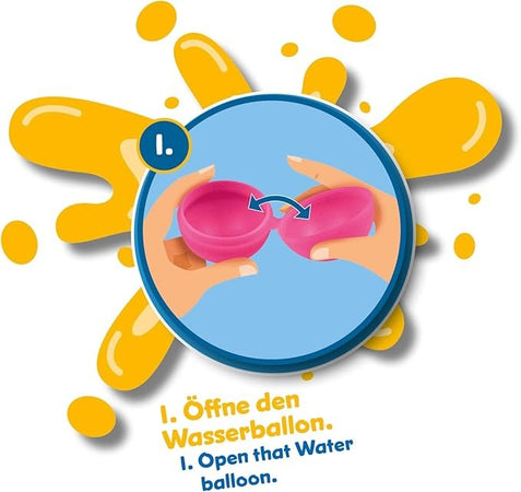 Pustefix - 6 palloncini ad acqua riutilizzabili