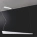Lampadario moderno Cattaneo illuminazione KATANA 870 100S LED DIMMERABILE sospensione biemissione metallo interno
