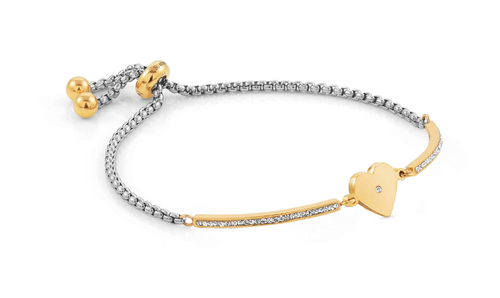 NOMINATION - BRACCIALE MILLELUCI COLOR ORO CUORE