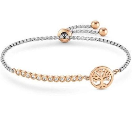 NOMINATION - BRACCIALE MILLELUCI ALBERO DELLA VITA CON ZIRCONI