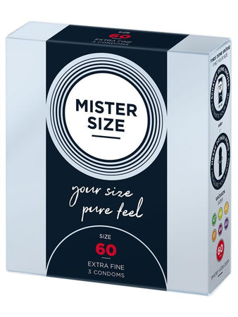 Mister Size - Profilattici 3pz 60
