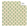 Rotolo Cartarivesto 50X500Cm Giglio Verde Lavabile Rex58