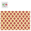 Rotolo Cartarivesto 49X300Cm Giglio Rosso Adesivo Rextaco
