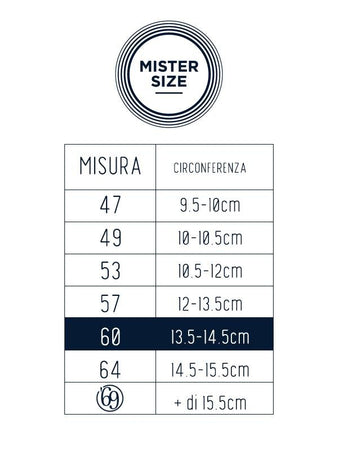 Mister Size - Profilattici 3pz 60