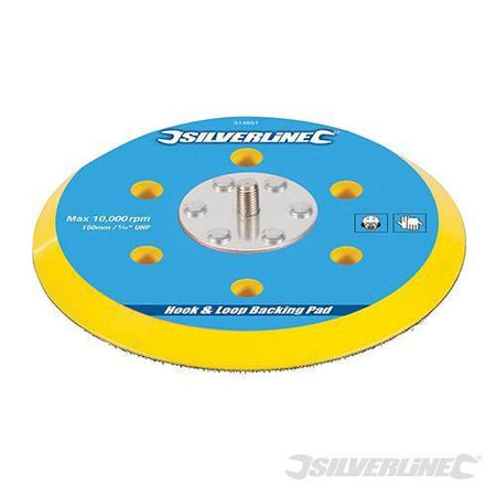 Platorello a fissaggio strappo per lucidatrici levigatrici pneumatiche offertissima silverline Silverline