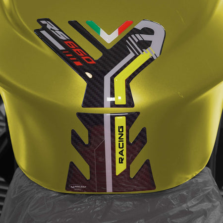 Kit completo adesivi 3D per moto compatibili con Aprilia RS 660 giallo 2020-23
