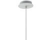 Lampadario da giardino sospensione a sfera bianca dm 30 cm 1xE27 max 60W