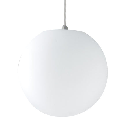 Lampadario da giardino sospensione GECO a sfera bianca dm 40 cm 1xE27 max 60W