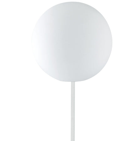 Piantana da pavimento GECO per giardino a sfera bianca dm 30 cm 1xE27 max 60W