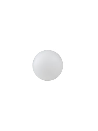 Lume da giardino GECO a sfera bianco a LED RGB dimmerabile cambia colore dm 30 cm