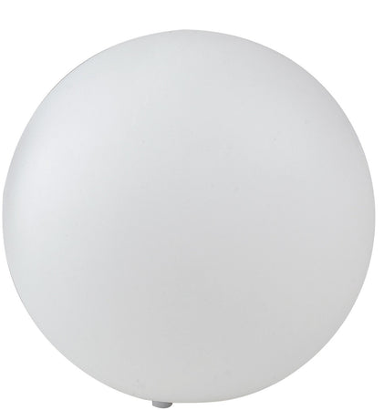 Lume da giardino GECO a sfera bianco a LED RGB dimmerabile cambia colore dm 30 cm