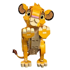 Lego Disney - Simba Cucciolo Il Re Leone 43243