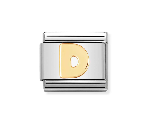 NOMINATION - LINK COMPOSABLE CLASSIC LETTERA D