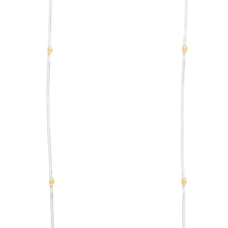 Cascata luce calda con micro led per esterno decorazione natalizie 4 m