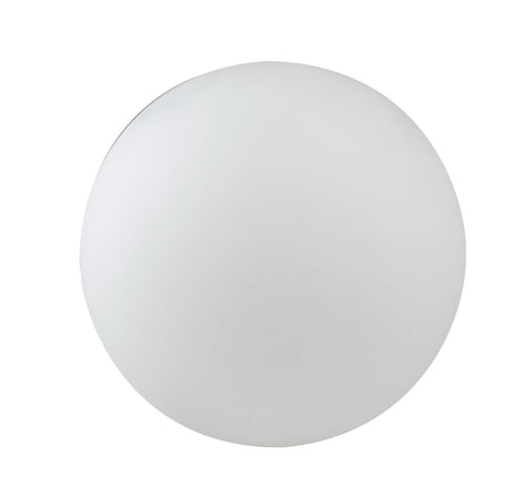 Lume da giardino GECO a sfera bianco a LED RGB dimmerabile cambia colore dm 40 cm