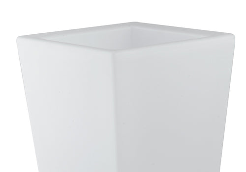 Lampada vaso da giardino GECO bianco a LED RGB dimmerabile cambia colore 28x28 cm Altezza 60 cm