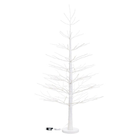 Albero luminoso decorazione natalizia a led luce calda con microled