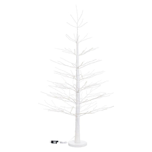 Albero luminoso decorazione natalizia a led luce calda con microled