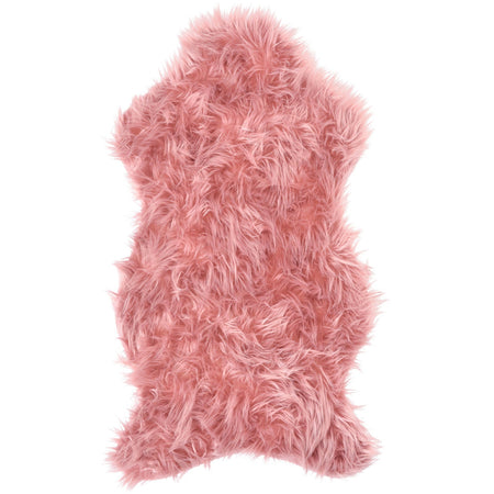 Tappeto natalizio peloso effetto pelliccia, Decorazione natalizia per tavoli e sedie 50 x 90 cm