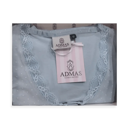 Admas Camicia da Notte Maniche Corte in Viscosa 51589 S30 - Passarelli Biancheria