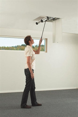 Asta apriscala di ricambio con lunghezza 117 cm ideale per scala a pantografo