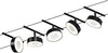 Paulmann 94479 LED Cable System Circle Base Set 5 x 400 lm incl. 5 x 5 W Warm White Black Matt Chrome Plastic Metal Lighting System 3000 K