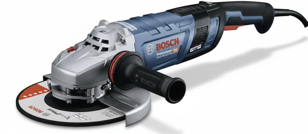 Bosch Professional kabelgebundener Winkelschleifer GWS 30-230 PB (brstenloser Motor mit 2.800 W,KickBack Control und Bremse,kompatibel dem Staubabsaugsystem GDE 230 FC-T,im Karton), Blue