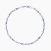Mabina - Girocollo con fusion stone multicolor SANTORINI