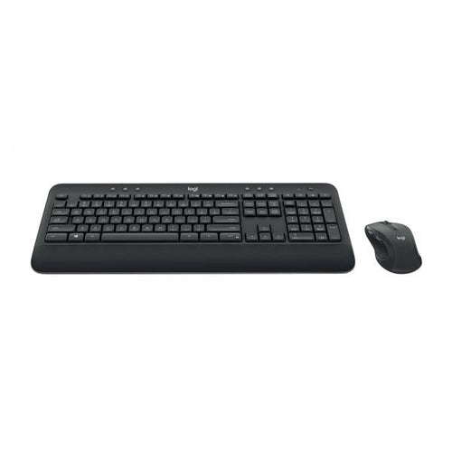 Logitech 920-008923 tastiera Mouse incluso Ufficio RF Wireless QWERTY US International Nero (MK545 ADVANCED WIRELESS COMBO - US INTL INTNL) - Versione Tedesca