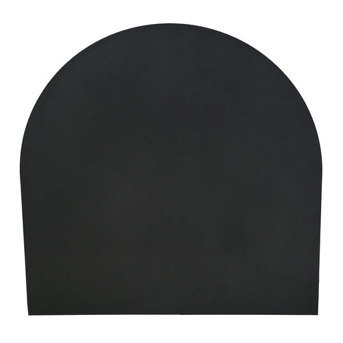 PEDANA SALVAPAVIMENTO 100 X 90 CM SEMITONDA PER STUFA A LEGNA E PELLET COPRIPAVIMENTO