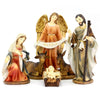 Natività completa con re magi presepe in poliresina 11 soggetti