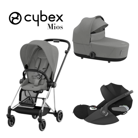 Cybex - Trio Mios con Telaio Chrome Black
