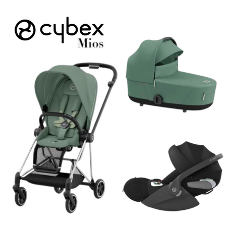 Cybex - Trio Mios con Telaio Chrome Black