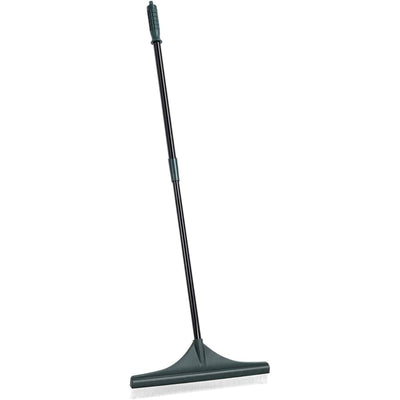 Scopa a pettine con manico per pulizia erba sintetica 45 x h 132 cm