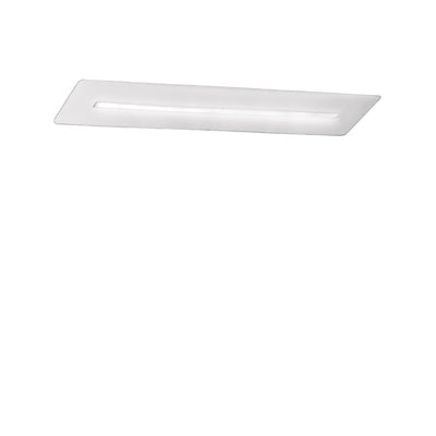 Plafoniera moderna Cattaneo CENTRELINE 890 70PA LED 30W 4000lm 3000°K lampada soffitto parete dimmerabile metallo interni