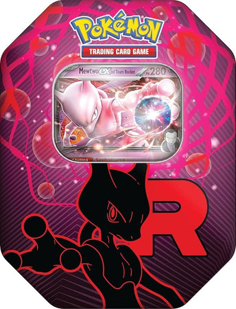 Pokémon Tin da Collezione Team Rocket - Mewtwo-ex