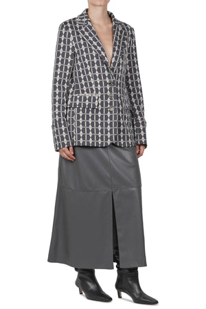 MALIPARMI Maliparmi - Giacca - 460727 - Grigio/Avorio da donna