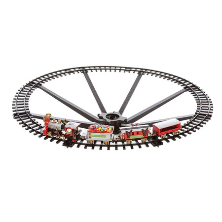 Trenino natalizio da mettere sull' albero di natale con supporto ø 89 cm