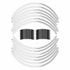 Kit strisce adesive cerchi 17 moto compatibili con Benelli Leoncino 500 e 800